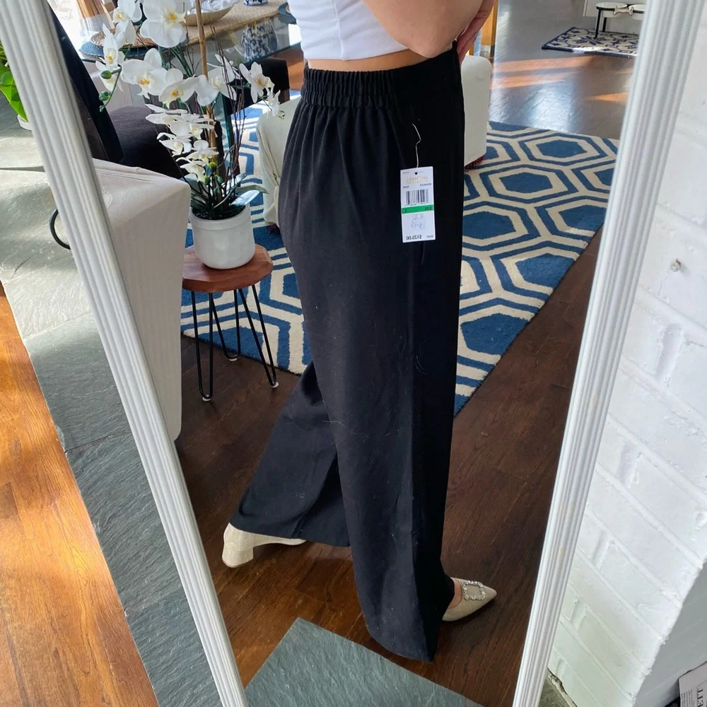 MICHAEL KORS Black Elegant Wide Leg Trouser! 🖤